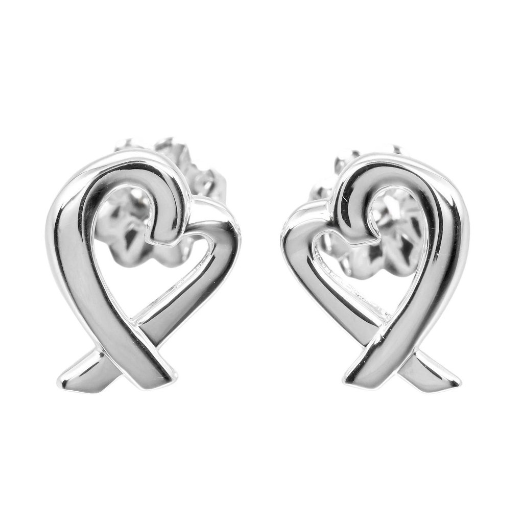 Tiffany&Co. Loving Heart Piercing Silver925 1.5g Women